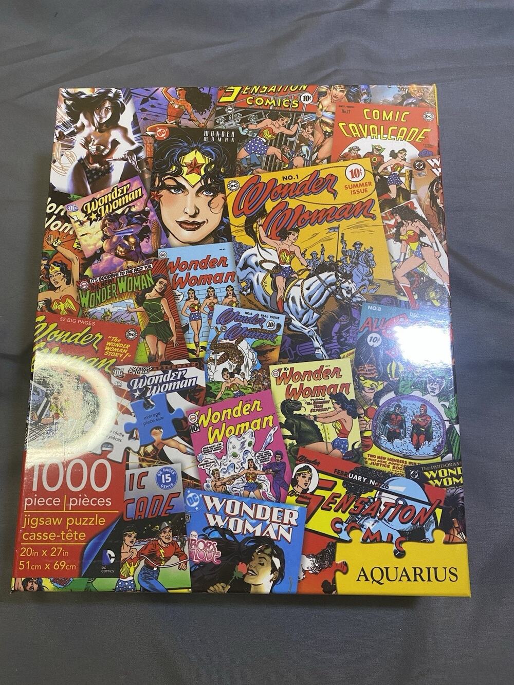 Aquarius Wonder Woman 1000 Piece Jigsaw Puzzle